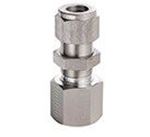 Picture for category Parker Tube Fitting, NPT Female Bulkhead Connector - A-LOK Series