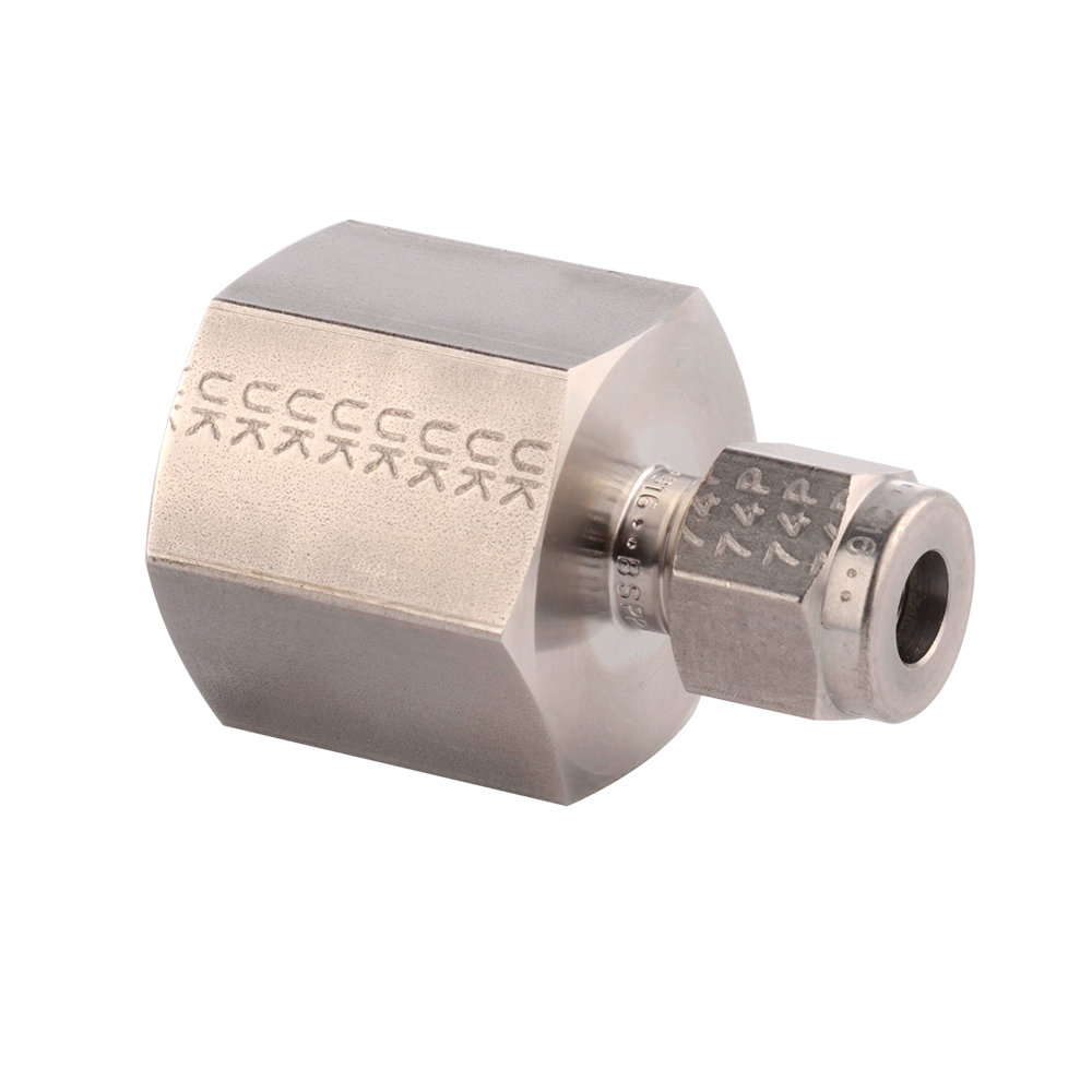 Picture for category Parker Tube Fitting, NPT Female Connector - A-LOK Series