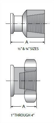 Picture for category Clamp X Female NPT Adapter