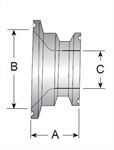 Picture for category Clamp Concentric Instrument Reducer