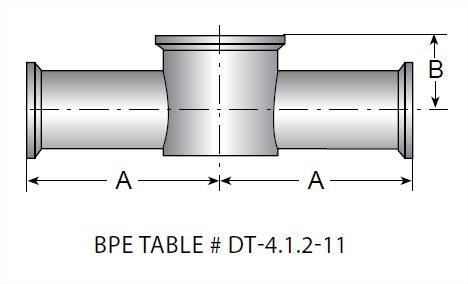 Picture for category BPE Clamp Instrument Tee