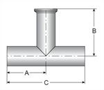 Picture for category Weld X Weld X Clamp Tee