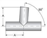 Picture for category BPE AWF 88 Degree Branch Tee